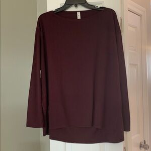 Lululemon Athletica Back in Action Nulu Long Sleeve Top
